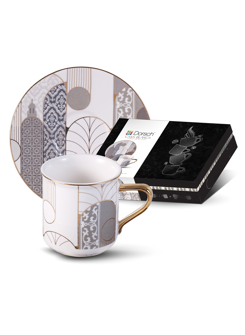 Dorsch Casa Blanca 12 Pieces Coffee Cups Set | DH-09300