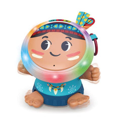 Mola Dancing Drum Toy - Interactive Music & Light Drum - Blue | E9999C