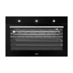 Simfer MFA1-9102TGRSP Built-in Gas Oven Black | MFA1-9102TGRSP
