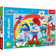 Trefl The Smurfs Maxi 24-Piece Puzzle | 14374