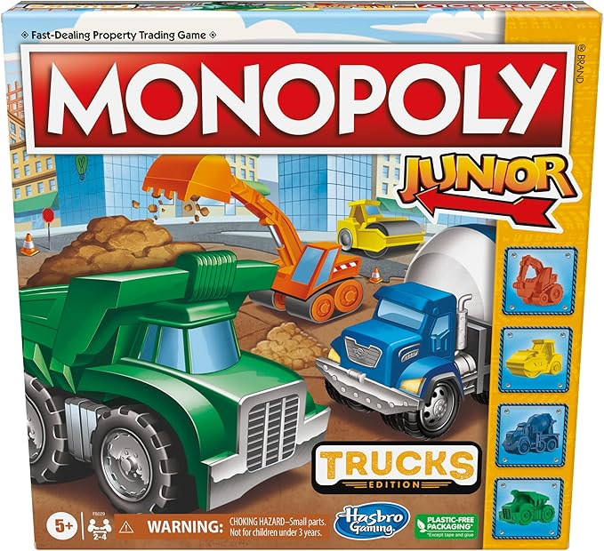 Hasbro Gaming Monopoly Junior Board Game for Ages 5+ | A6984