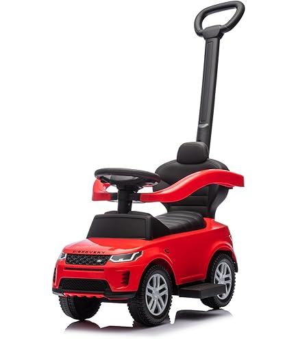 Children's Ride-On Mechanical Car -  Black & Red | 17-SDX-6788