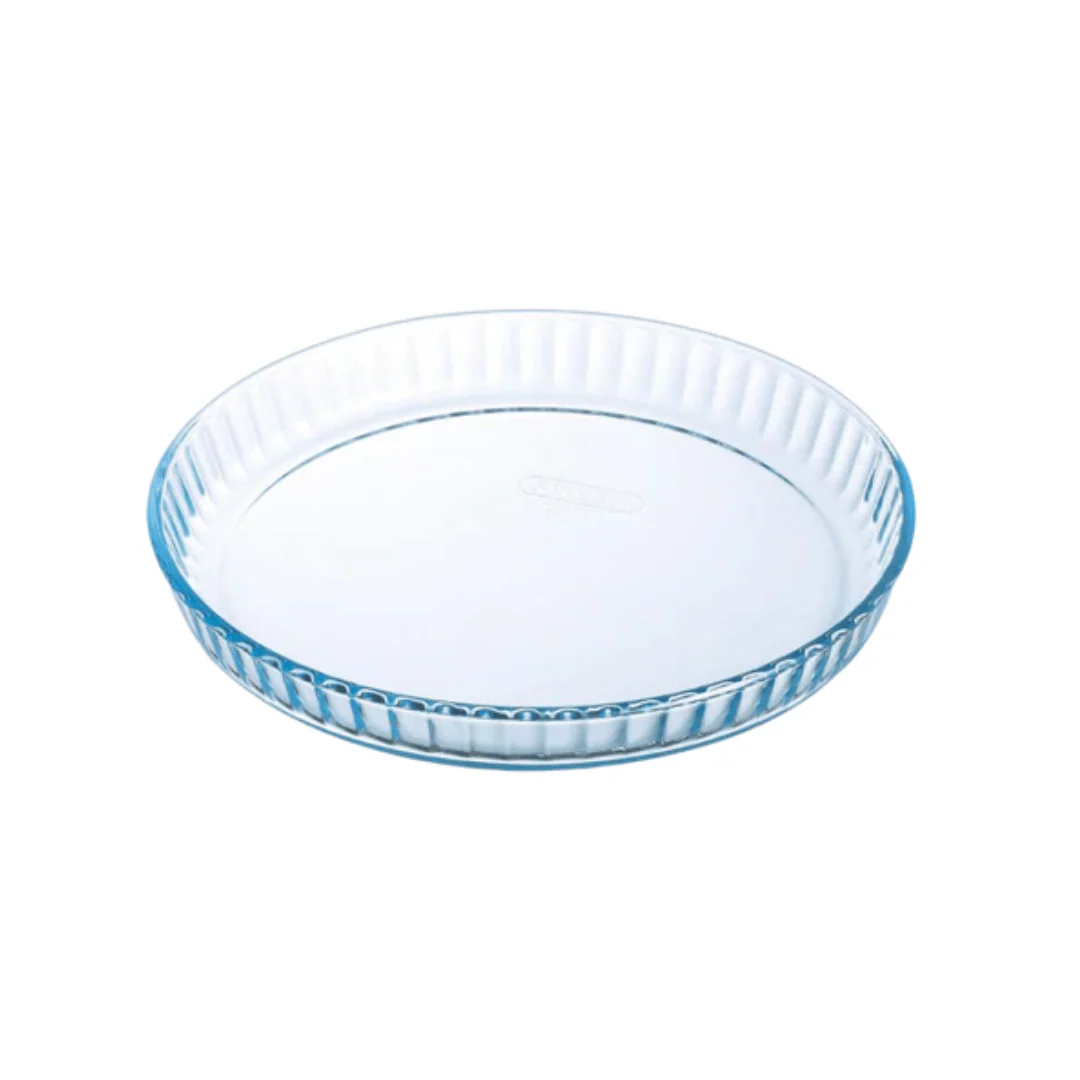 PYREX Pure Glass Flan Dish 27 cm - Baking Dish