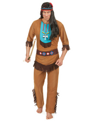Indian Costume (Tunic, Pants, Headband & Belt) | 099275