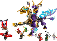 LEGO NINJAGO Arc Dragon of Focus Set -  Buildable Dragon Toy with Ninja Minifigures | 71836