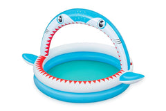 Bestway Inflatable Shark Shade Play Pool for Kids | P-53157
