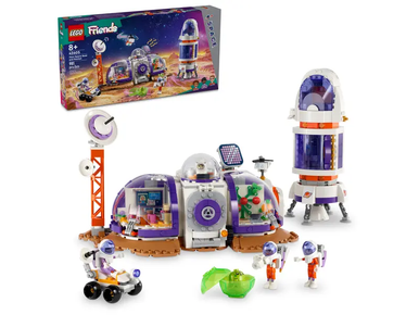 LEGO Mars Space Base and Rocket - Space Exploration Playset - 981 Pieces | 42605