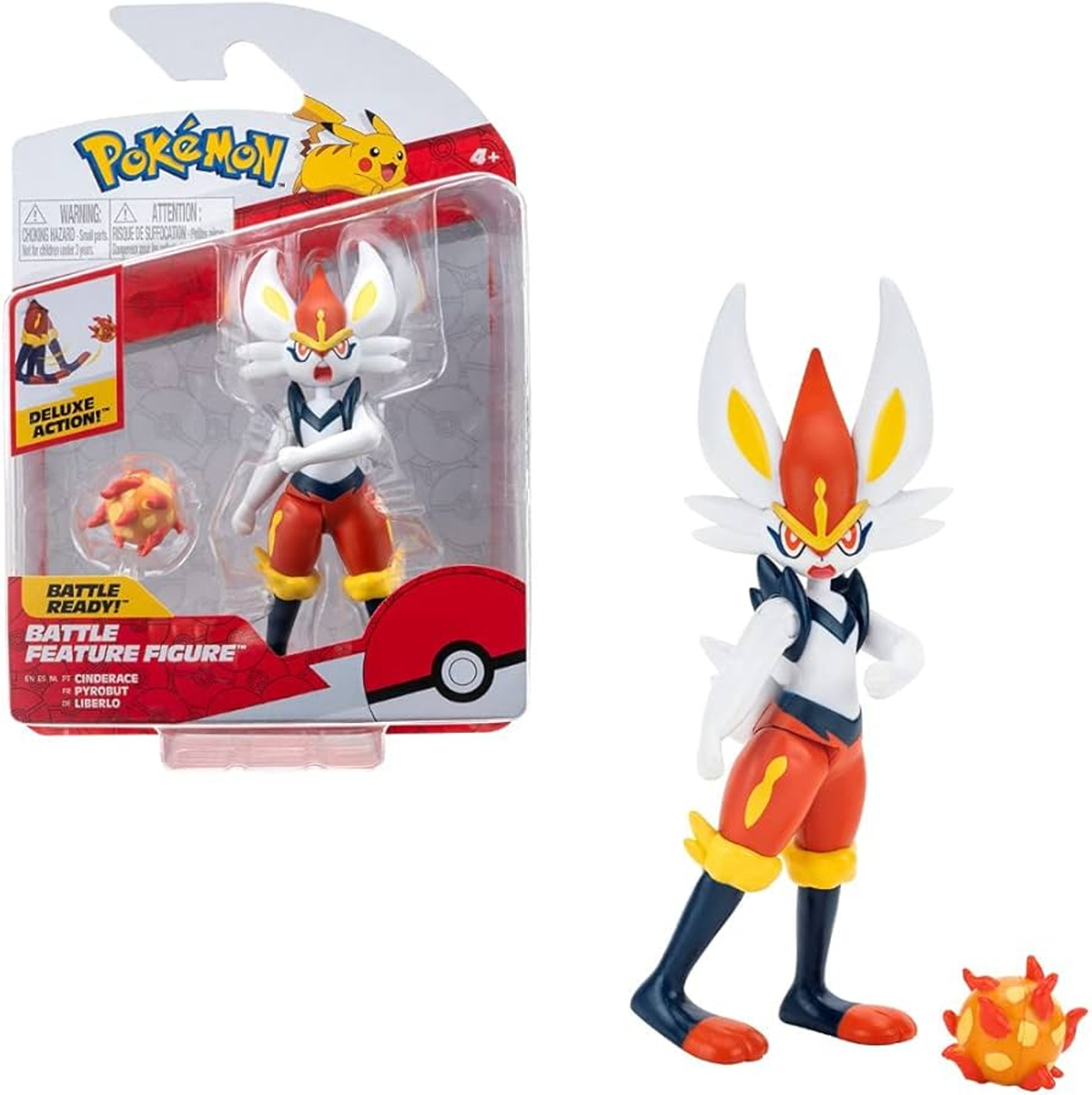 Pokemon Battle Feature Figure - Cinderace | PKW0164