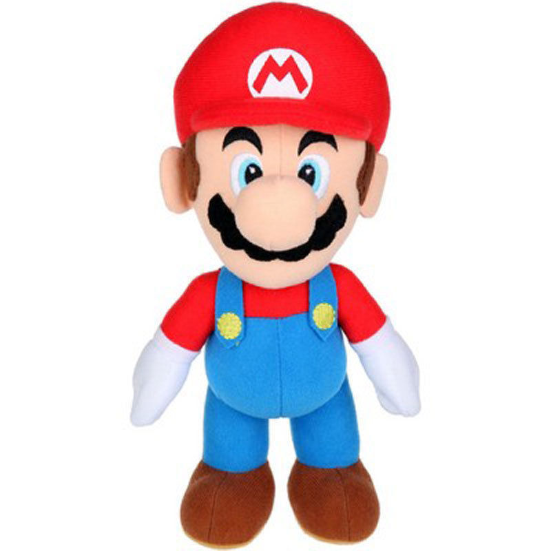 Super Mario Plush Toy 30 cm – Soft Stuffed Figure, Classic Red & Blue Outfit | 53