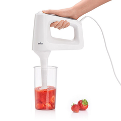 Braun MultiMix 3 Hand Mixer - White | HM3105