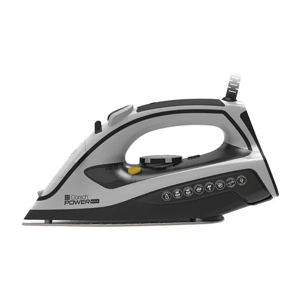 Dorsch Steam Iron 2600W | Non-Stick Soleplate for Easy Glide