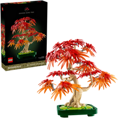 LEGO Japanese Red Maple Bonsai Tree - Botanical Display Model - 474 Pieces | 10348