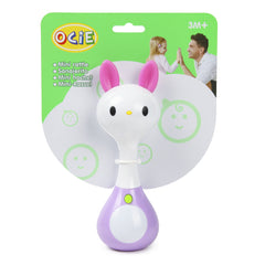 Hola Mini Rattle Toy - Purple Bunny Design | 3134