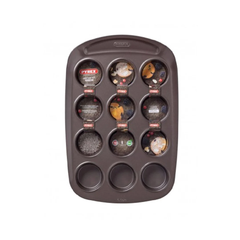 PYREX Easy Grip Muffin Tray - Non-Stick 12-Cup Baking Tray