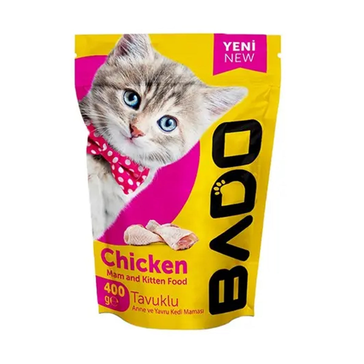 Bado Kitten Cat Food Chicken 400 Gr | 060587
