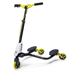 YVolution Y Fliker Pro 4L / 13L / 16L - 2-Pack Carving Scooters - Yellow | YVLVYS15Y2