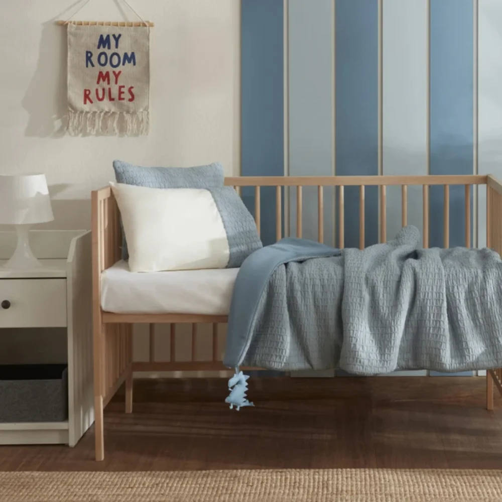Karaca Home Baby Harper 100% Cotton Comfort Set [Blue] | 8680214393284