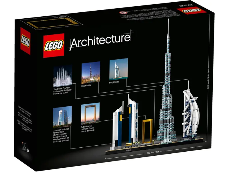 LEGO Architecture Dubai Skyline Building Set | 21052