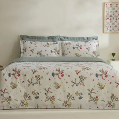 Karaca Home Dina 100% Cotton Single Duvet Cover Set Multicolor | 8680214366431