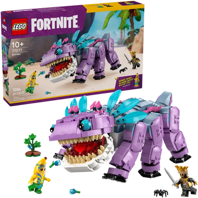 LEGO Fortnite Klombo Building Set - Iconic Creature Figure with Minifigures - 1,084 Pieces | 77077