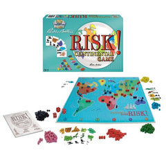 Risk - Continental Strategy Board Game - Vintage Map Edition | AL3138Y-2