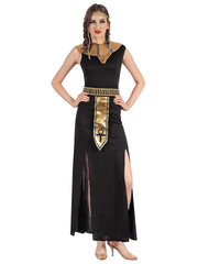 Egyptian Queen Costume (Dress, Belt, Collar & Headpiece) | 093094