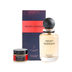عطر سيلاج سيغنتشر نايت غوديس أو دو تواليت للنساء + عطر صلب - ساحر، مثير، مريح | SS-NIGHTGODDESS-EDT-SP