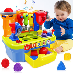 Hola My Little Workshop - Educational Tool Bench Toy with Lights & Sounds | A907