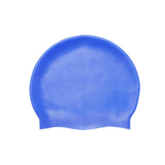 Silicone Swimming Cap - Blue Waterproof & Stretch Fit | 26006