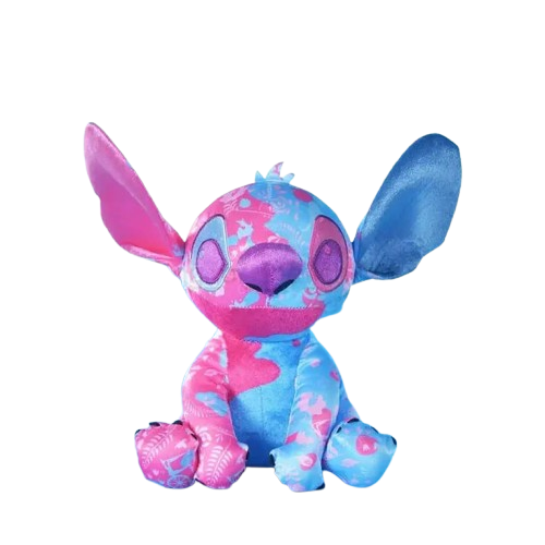 Stitch Plush Toy - 20 cm Light Pink Blue Alien Stuffed Doll | CVD-43