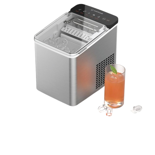 Nutricook Bullet Ice Maker, 1L Capacity - Silver | NC-ICY510S