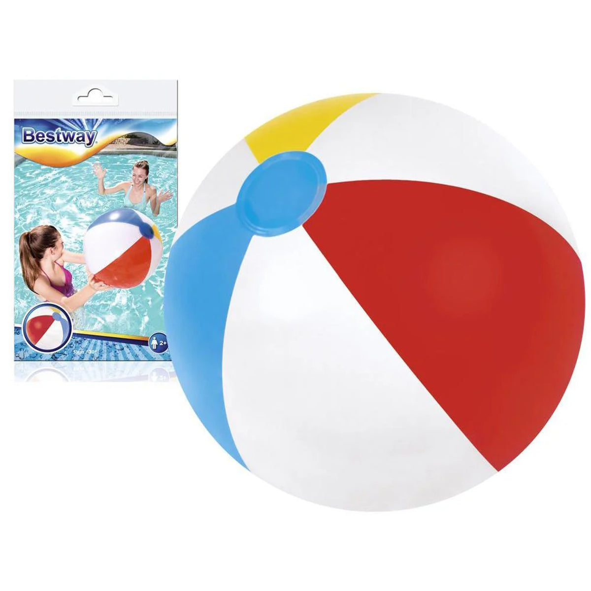 Bestway Inflatable Beach Ball - Multicolor | P-31021