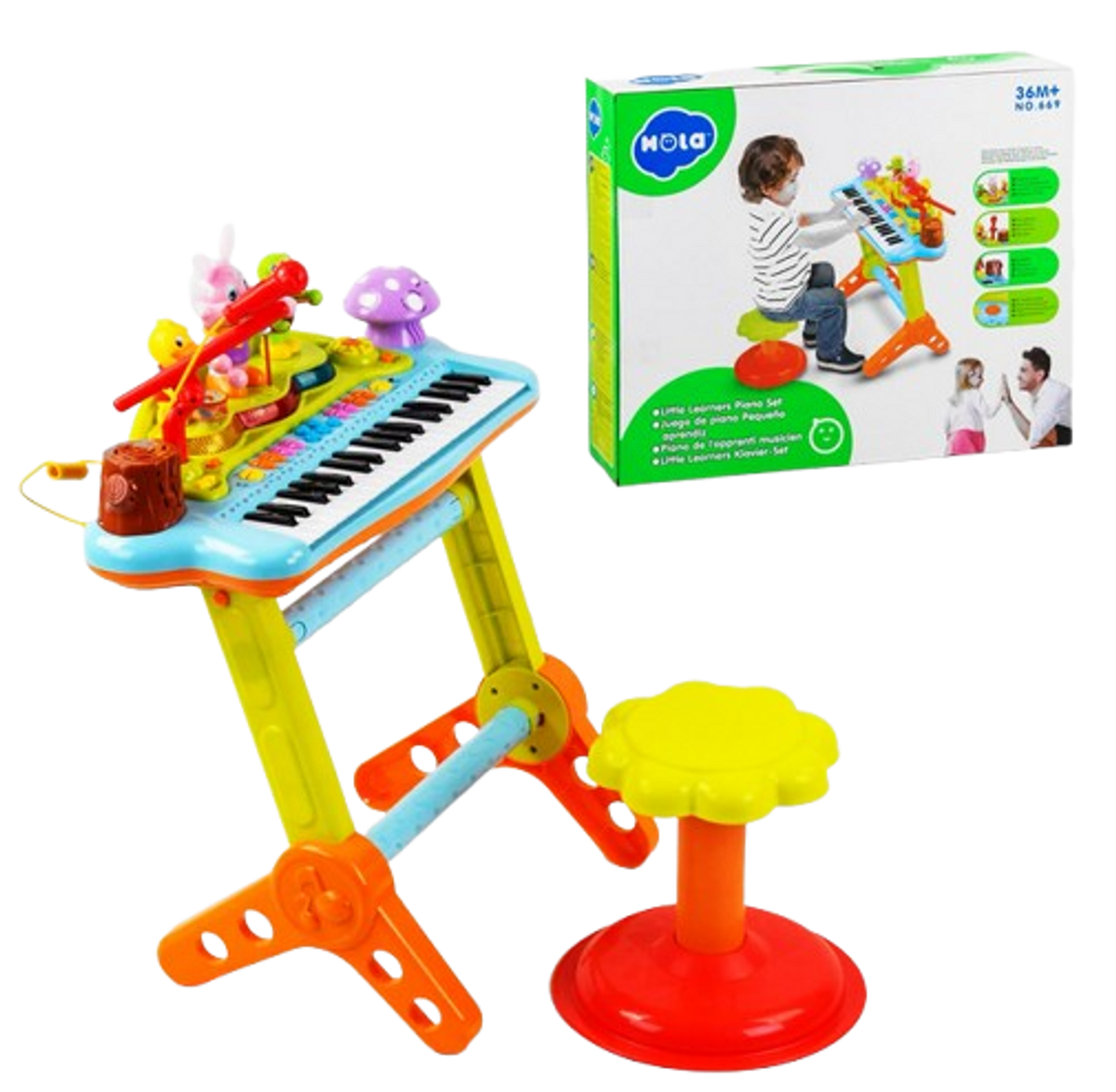 Mola Little Learners Piano Set with Stool | 669