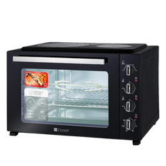 Dorsch 1800W 48L Double Glass Electric Oven With Hob | DH-07850