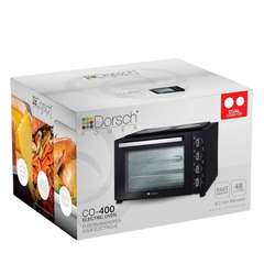 Dorsch 1800W 48L Double Glass Electric Oven With Hob | DH-07850