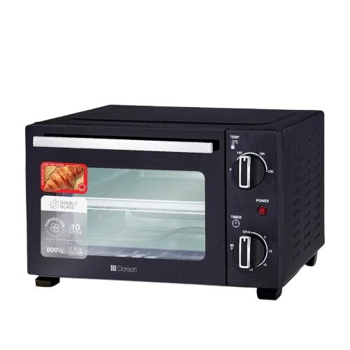 Dorsch 800W 10L Double Glass Electric Oven | DH-07855