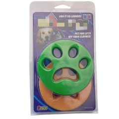 Furzapper Pet Hair Remover - Reusable Rubber Laundry Tool for Dog & Cat Hair (2 Pack)
