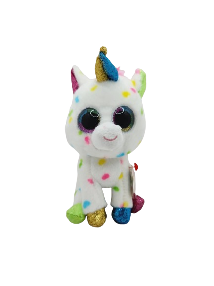 Rainbow Unicorn Plush Toy 20 cm - Colorful Soft Stuffed Animal | 519-3