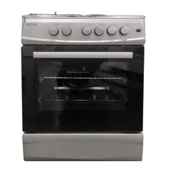 Big Chef Gas Cooker 60×60 cm - Silver | BIGWCOKT6402G2