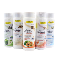 Vegebrand Dry Cleaning Powder for Dogs - Milk Flavor - 150g - Powder Dry Shampoo