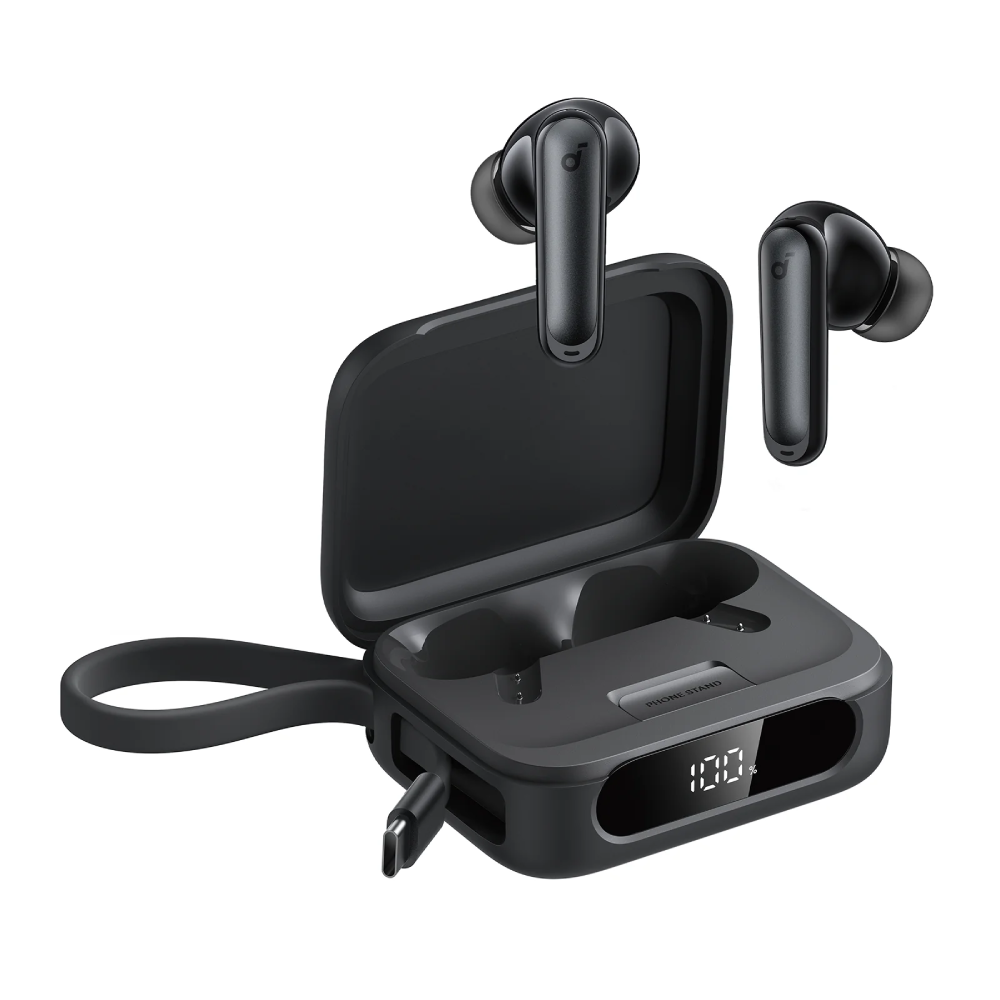 Soundcore P41i Earbuds with Built-In Phone Charging - Black | P41i.BK