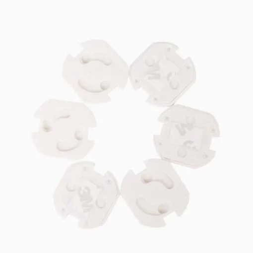 Twistshake EU Socket Cover Type-F, Pack of 6 - White | TWI79061