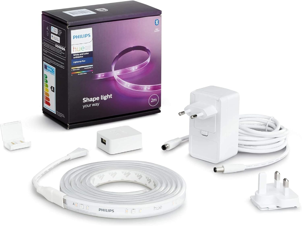 Philips Hue Lightstrip Plus Base V4 2 m - White & Color Ambiance | PHI929002269105