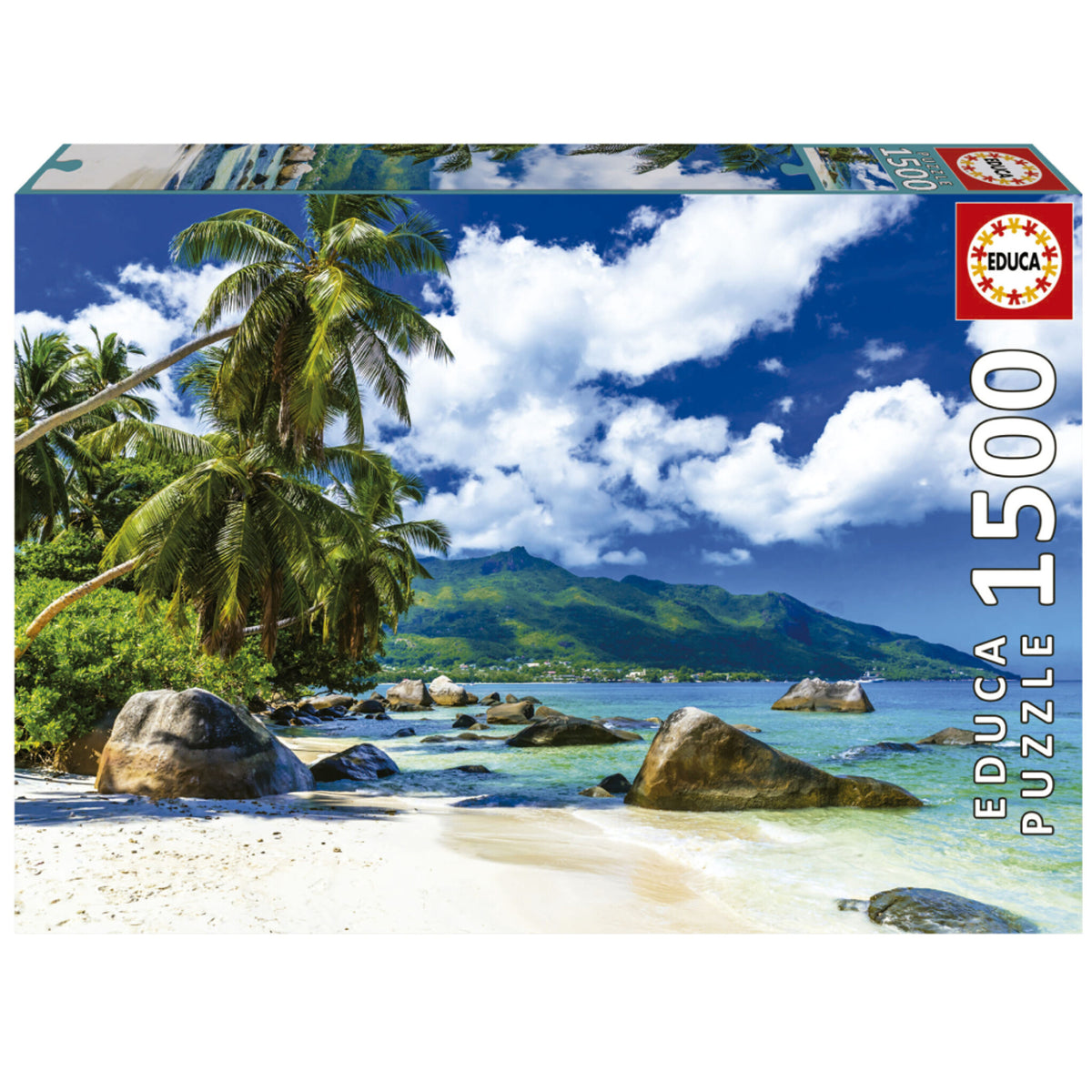 Educa 19564 - Tropical Paradise Beach 1500-Piece Jigsaw Puzzle | 19564