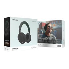 Green Lion Sunstone Headphone - Black & Green | GNSUNHDGNBK