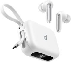 Soundcore by Anker P41i Earbuds with Built-In Phone Charging - White | P41i.WH