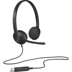 Logitech H340 USB Headset - Black | H340