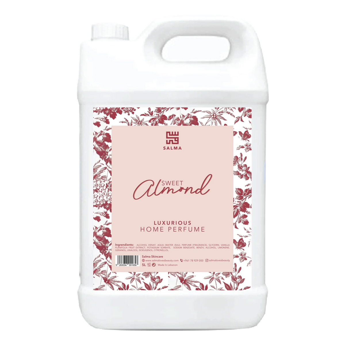 Salma Luxurious Home Perfume Sweet Almond Refill 5L