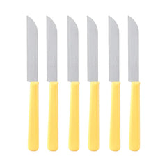 MAROB 24LB06G Table Knife Yellow 6pcs | MA031001110003