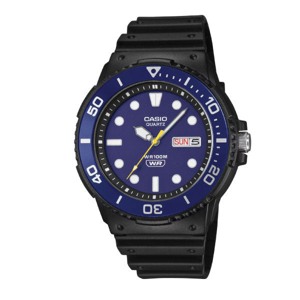 Casio Men 3-Hand Watch - Black / Blue | MRW-230H-2EVDF